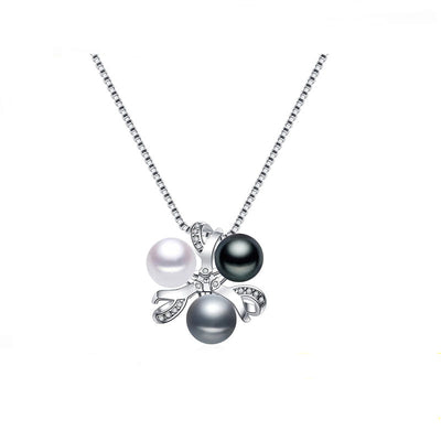 925 sterling Silver Pendant With natural freshwater Pearl