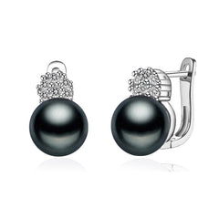 925 sterling silver earrings natural freshwater pearl earrings