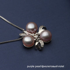 925 sterling Silver Pendant With natural freshwater Pearl
