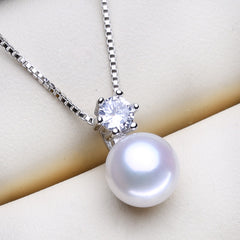 925 Sterling Silver Jewelry Sets Natural Pearl set