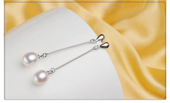 925 Silver Freshwater Pearl Pendant/Earrings Jewelry Sets